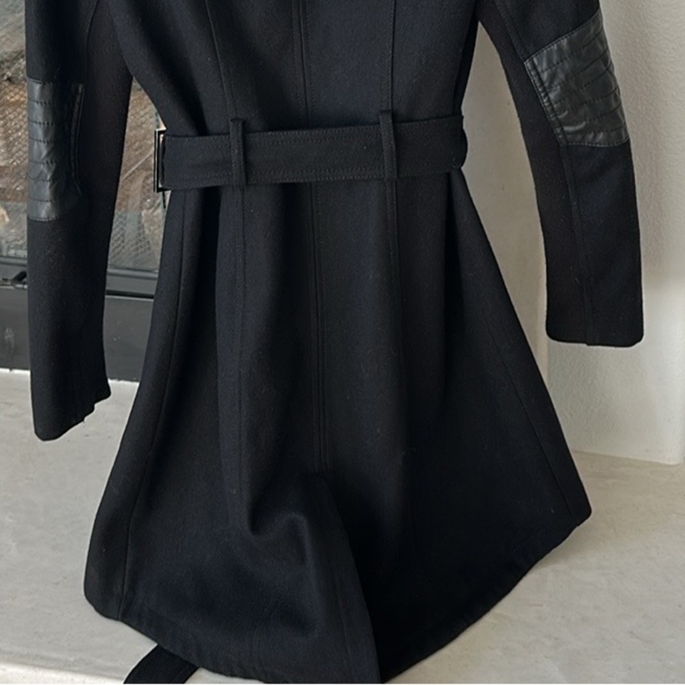 Bcbgeneration Black Hooded Jacket/Coat - image 7
